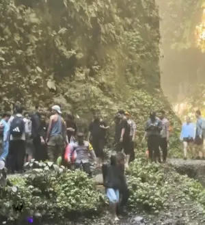 Polisi Amankan Terduga Pelaku Pungli di Air Terjun Tumpak Sewu Lumajang