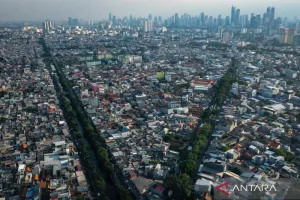 Udara Jakarta Terburuk Kedua Se-Indonesia Senin Pagi Ini