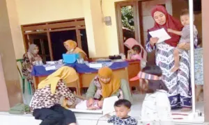 Waspada, Wabah Campak Hantui Sampang, 90 Warga Tumbang dengan Demam Tinggi 40 Derajat