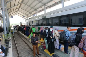 Rogojampi Makin Ramai, Tren Naik Kereta Tak Terbendung