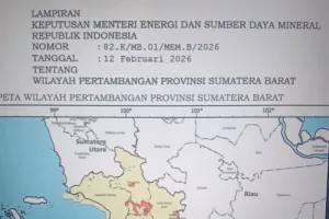 Tambang Rakyat di Pasaman Barat Resmi Disetujui, Ini Lokasi dan Luasnya
