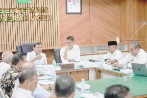 Wagub Aceh Fadhlullah Terima Masukan Guru Besar Terkait Revisi UUPA