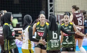 Gresik Phonska Plus ke Grand Final, Tanpa Pemain Asing Tetap Bisa Permalukan Tim Inti Electric PLN