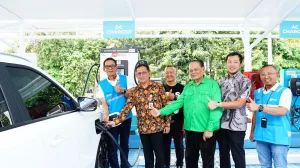PLN Perkuat Ekosistem EV Jakarta Lewat SPKLU Center ke-4
