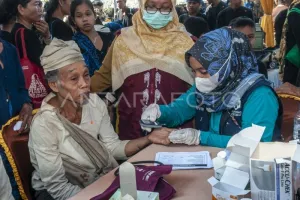 Warga Badui Antusias Ikuti Layanan CKG 
