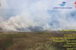 Hadapi Kemarau 2026, OKI Resmi Berlakukan Siaga Darurat Karhutla.