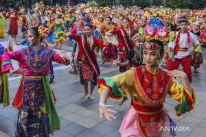 Pecahkan Rekor MURI, TMII Tampilkan 1.000 Penari dari 34 Provinsi di Hari Jadi ke-51