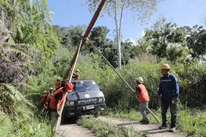 PLN Sumut Bangun Infrastruktur Listrik di Desa Perkuat Akses Energi