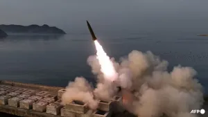 KCNA: Korea Utara Gunakan Bom Tandan dalam Uji Coba Rudal Terbaru