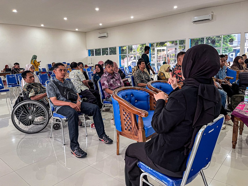 Kemnaker Buka Jalan Disabilitas Punya Usaha Sendiri Lewat Pelatihan.