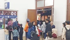 PT KAI Hentikan Sementara Perjalanan KA Siliwangi Karena Ada Longsoran
