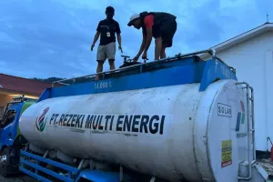 Terbongkar! 2 Truk Tangki Angkut 20.000 KL Bio Solar Ilegal di Morowali Utara, Polisi Turun Tangan