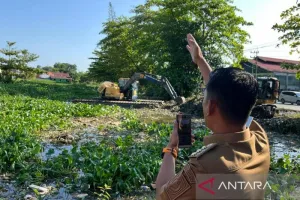 Cegah Banjir, Banjarmasin Normalisasi Sungai Teluk Dalam dan Bangun Area Retensi