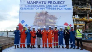 Energi RI Makin Aman! PHM Tuntaskan Load Out Topside Proyek Manpatu