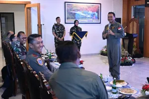 Kepala Staf TNI Angkatan Udara Kunjungi Lanud Sultan Hasanuddin, Tekankan Perwira Harus Adaptif dan Berkarakter