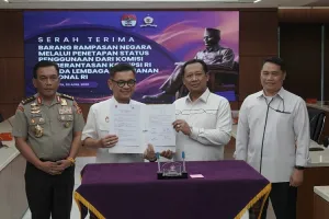 KPK Serahkan Aset Rampasan Negara ke Lemhannas