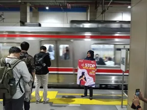 KAI Commuter Gelar Kampanye Antikekerasan Seksual Secara Serentak 