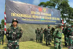 Program TMMD Buka Jalan 5,2 KM Bangkitkan Ekonomi Warga Cigudeg Bogor