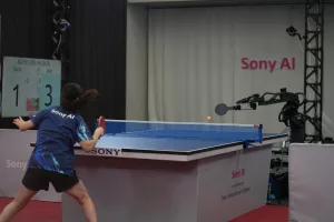 Robot AI Sony Taklukkan Pemain Tenis Meja Elite,  Awali Era Baru Kompetisi Manusia vs Mesin