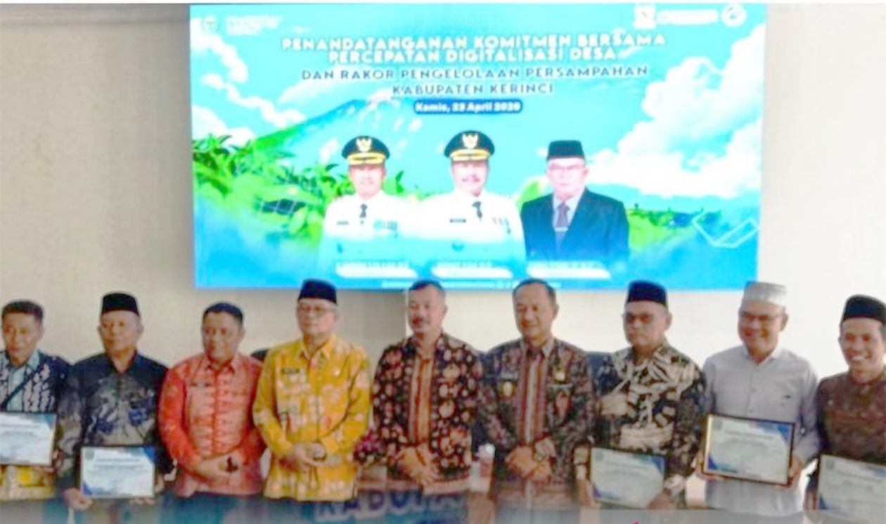 Awas, Kepala Desa yang Malas Berubah Bakal Ketinggalan, Digitalisasi Desa Kerinci Dimulai?