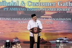 BUMD Kalsel Tingkatkan Kapasitas Angkut Barang di Alur Sungai Barito 150 Juta Ton per Tahun
