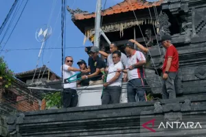 Pemkab Badung Tertibkan Kabel Semrawut akibat Rusak Keindahan Kawasan