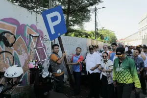 Relokasi Parkir Liar Point Square ke Lahan Perumda Sarana Jaya oleh Pemprov DKI Jakarta