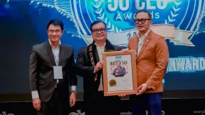 Selamat, Dirut PTP Nonpetikemas Raih Penghargaan “Most Innovation” dalam Indonesia Best 50 CEO Awards