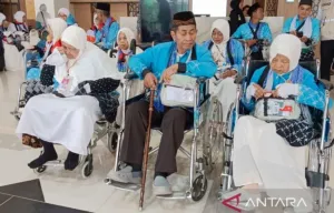 Embarkasi Banjarmasin Berangkatkan Kloter 02 Asal Kabupaten Banjar