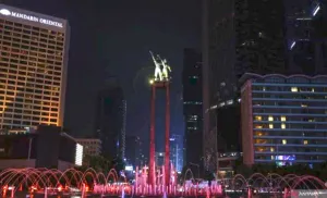 Aksi Pemadaman Lampu di DKI Kurangi Emisi Karbon