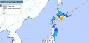 Gempa Bumi M6,2 Mengguncang Hokkaido Jepang Senin Pagi, Tak Berpotensi Tsunami