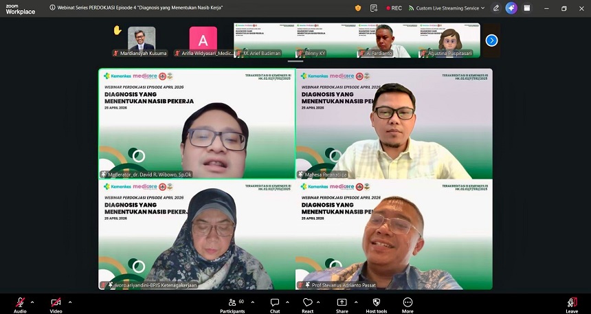 Salah Diagnosis Ancam Hak dan Masa Depan Pekerja, PERDOKJASI Soroti Celah Penjaminan PAK