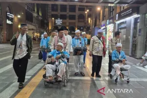 1.079 Jamaah Calon Haji Embarkasi Banjarmasin Sudah Berada di Madinah