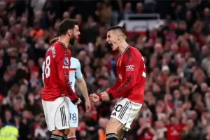 Hasil Liga Inggris: Taklukkan Brentford 2-1, Manchester United Kokoh di Peringkat Tiga 