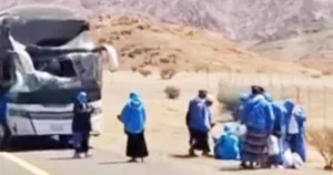 Bus Jamaah Haji Surabaya Menabrak Bus Jamaah Jakarta di Madinah, Ini Kronologi yang Diterima!