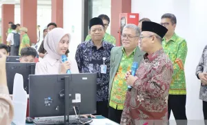 Mendikdasmen Abdul Mu’ti Tinjau Pelaksanaan UTBK SNBT 2026 di UPN Veteran Jakarta