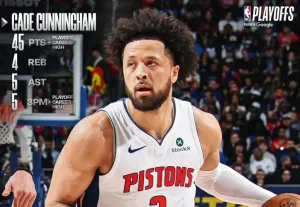 Detroit Pistons Menang  atas Orlando Magic di Game 5 Playoff