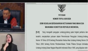 MK Putuskan Pimpinan KPK Tak Perlu Mundur Permanen dari Jabatan Asal