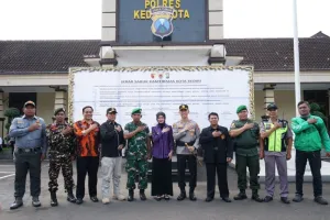 Pemkot Kediri Dukung Sabuk Kamtibmas untuk Jaga Keamanan Kota 