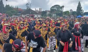 Bangilun, Kesenian Asli Temanggung yang Diakui Warisan Budaya, Ditampilkan 2.000 Penari di Kledung