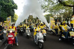 Ladies Flower Ride: Cara SoKlin Pewangi Ajak Perempuan Jakarta Tetap Wangi Saat Berkendara