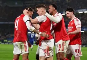 Liga Inggris: Arsenal Unggul Enam Poin dari Manchester City Usai Taklukkan Fulham 3-0