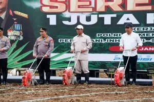 Mentan Apresiasi Kegiatan Akselerasi Gerakan Tanam Padi Serentak di 25 Provinsi