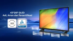  Samsung Hadirkan TV QLED Aman dan Pintar di Segmen Rp3-4 Jutaan