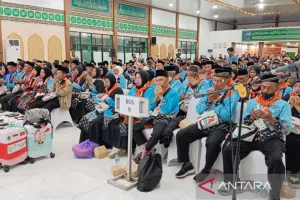 Embarkasi Banjarmasin Memberangkatkan Jamaah Calon Haji Kloter 08 Asal Kalsel-Kalteng