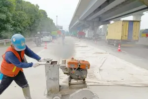 Hati-Hati Macet, Tol Jakarta-Cikampek Diperbaiki Sepekan Penuh, Cek Titik Lokasinya