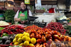Harga Cabai Rawit Rp63.850/Kg, Telur Ayam Rp31.250/Kg