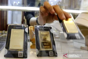 Harga Emas UBS, Antam, dan Galeri24 di Pegadaian pada Rabu Pagi Ini Kembali Turun 