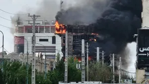 Kebakaran Mal Arghavan Tewaskan 8 Orang di Tengah Gencatan Senjata