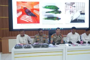 Polres Probolinggo Kota Gagalkan Penyelundupan 38 Satwa Dilindungi